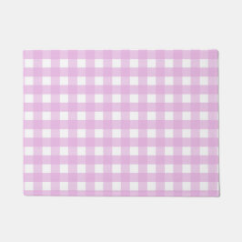 Tapete Gingham rosa pálido