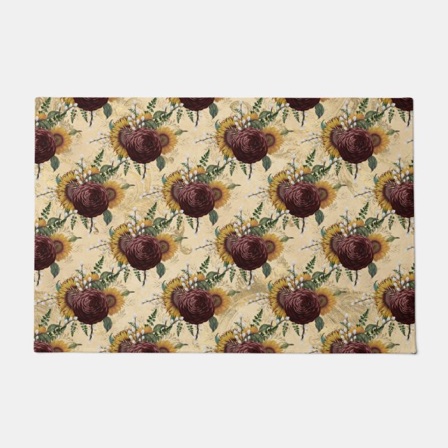 Tapete Girassol e Ranunculus (Frente)