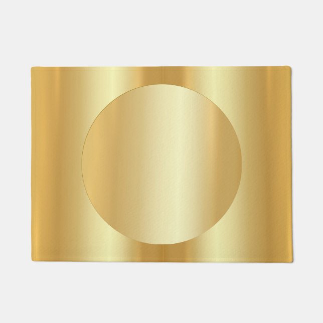 Tapete Glamor Dourado personalizado parece elegante Model (Frente)
