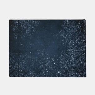 Tapete Glimmering Marinho Grunge Azul escuro Luxury Dam