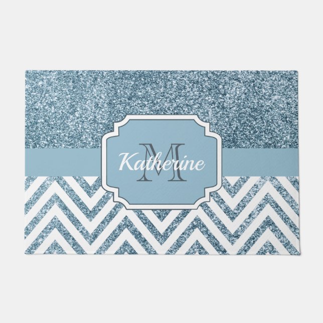 Tapete Glitter Chevron (Frente)