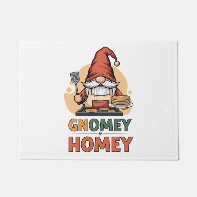 Tapete Gnomey Homey Pancakes design (Frente)