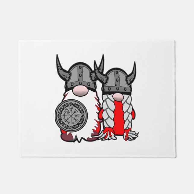 Tapete Gnomos Nórdicos Cujos Casais Viking Tomte Escandin (Frente)