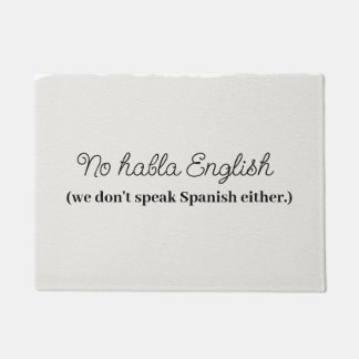 Tapete Go away funny doormat 