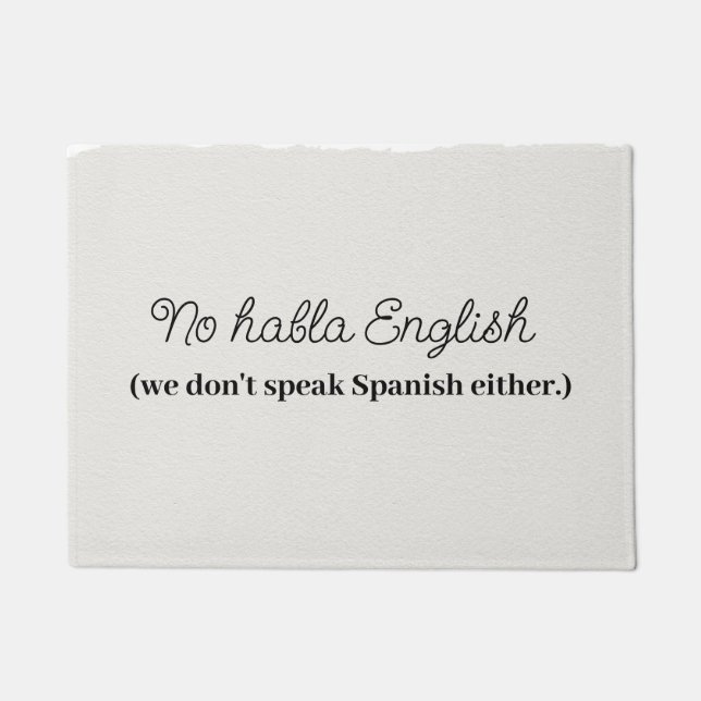 Tapete Go away funny doormat  (Frente)