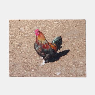 Tapete Golden Cockerel Rooster doormat
