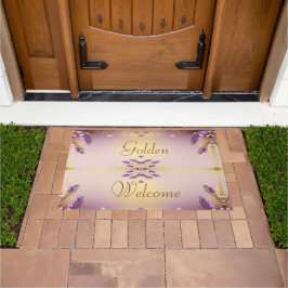 Tapete Golden Welcome Doormat Schmidt Stationery