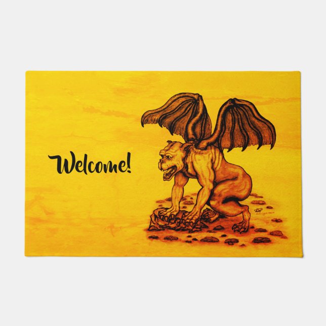 Tapete Golem Gargoyle (Frente)