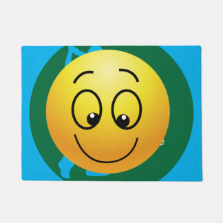 Tapete Golfer Swing Club Green Khaki Golf Personalizado