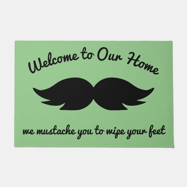 Tapete Goofy Mustache (Frente)