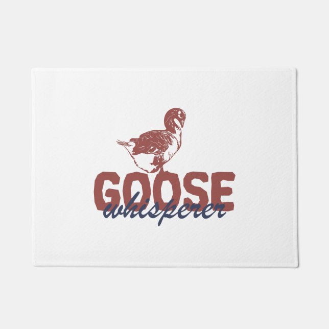 Tapete Goose Whisperer for farmer goose breeding (Frente)