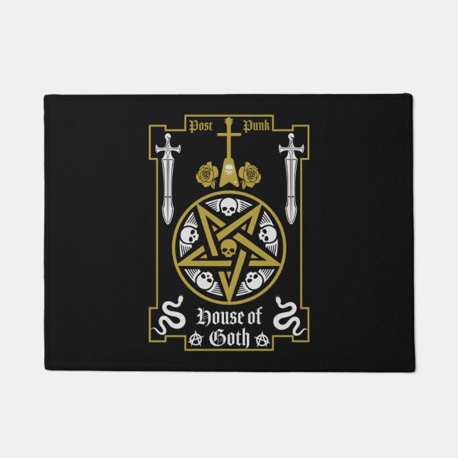 Tapete Gótico Subcultura Posto Punk Music (Frente)