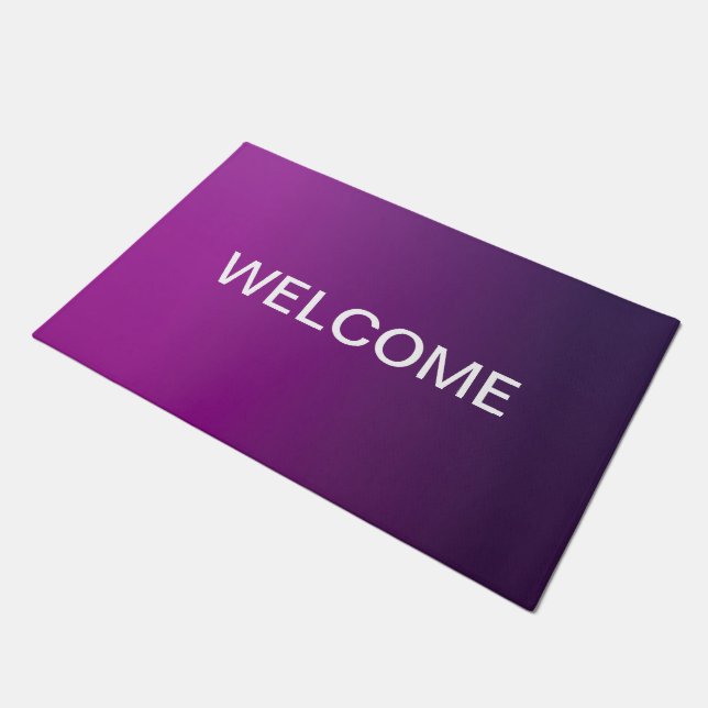 Tapete Gradiente Ombre Roxo Moderno & Texto Branco Editáv (Inclinado)