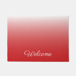 Tapete Gradiente personalizado vermelho-vivo