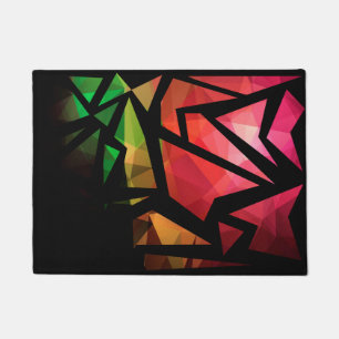 Tapete Grafite polígono moderno abstrato escurecimento g