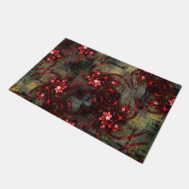 Tapete Grande contato de fractal estranho sobre a imagem  (Inclinado)