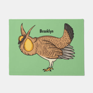 Tapete Grande ilustração de desenho animado de frango pra