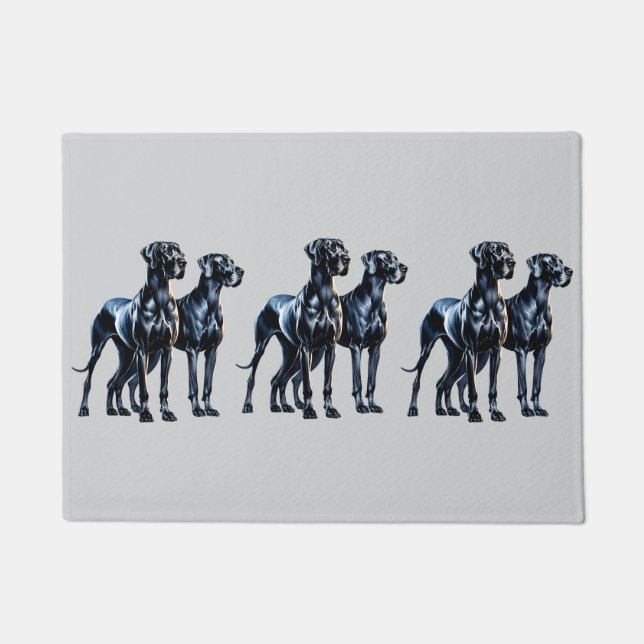 Tapete Great Danes Watercolor (Frente)