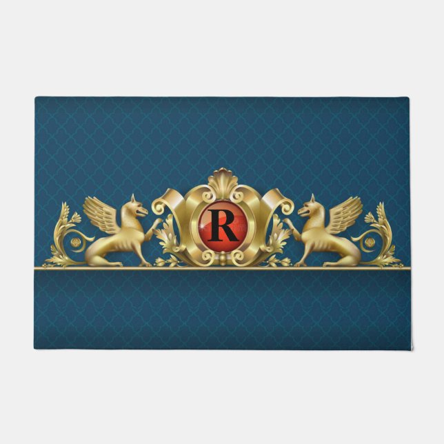 Tapete Griffin Crest Personalizado (Frente)