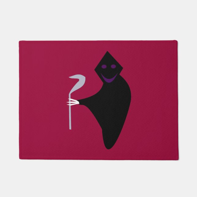 Tapete Grim Reaper Halloween Doormat (Frente)