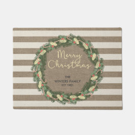 Tapete Grinalda personalizada da listra de serapilheira