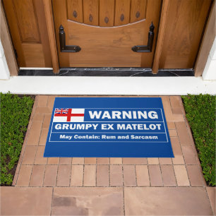Tapete Grumpy ex Matelot, rum e sarcasmo