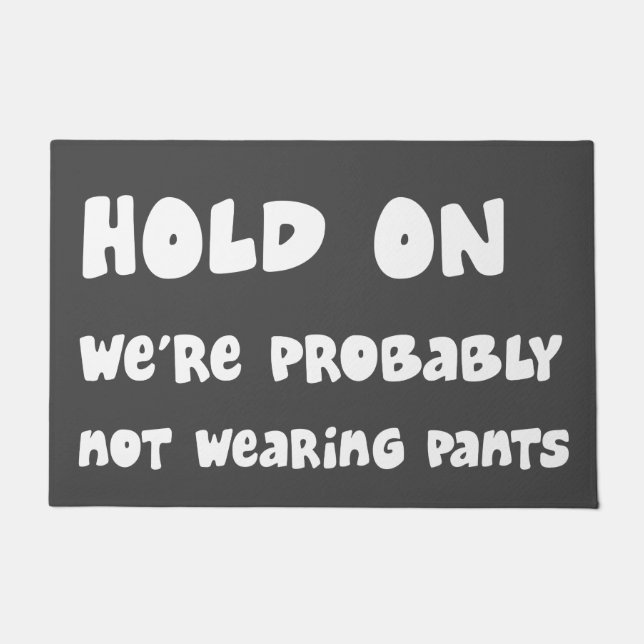 Tapete Guardare provavelmente em não vestir calças (Frente)