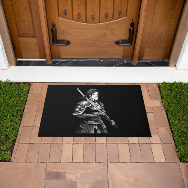 Tapete Guerreira samurai japonesa - mulher (Ar livre)