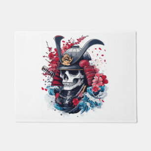 Tapete Guerreiro Caveira Samurai