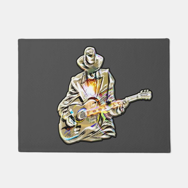 Tapete Guitar Blues Mann - Sinta isso (Frente)