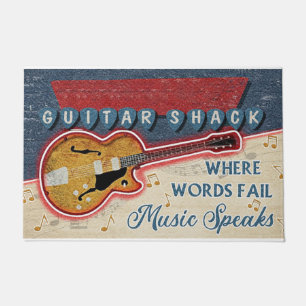 Tapete Guitar Shack Mat, Gift For Musician