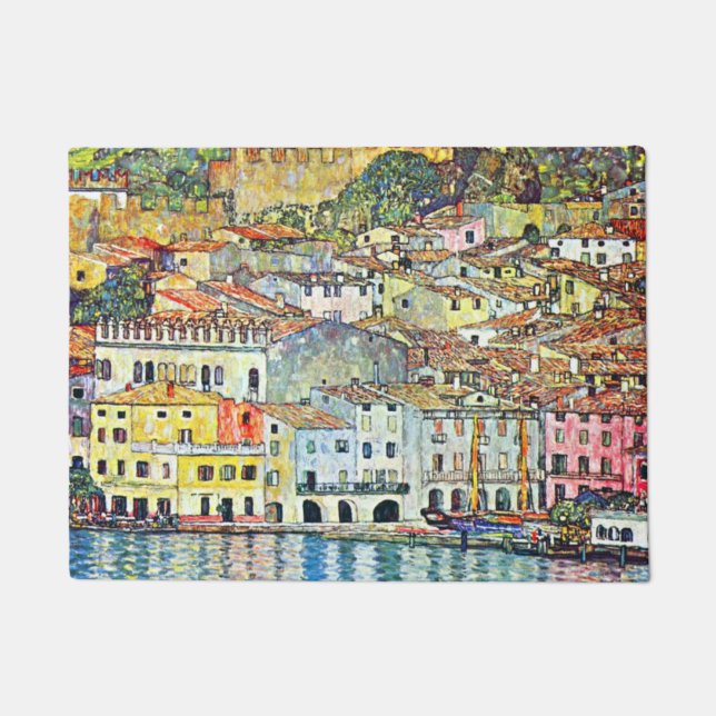 Tapete Gustav Klimt Malcena No Gardasee (Frente)