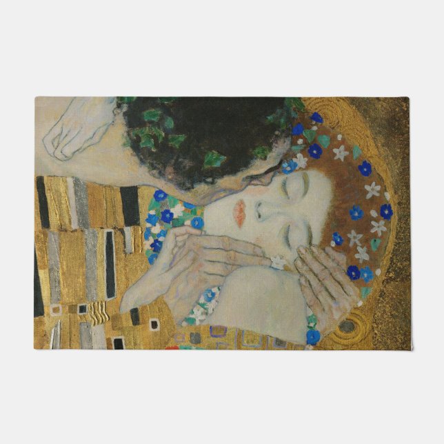 Tapete Gustav Klimt O Beijo (Frente)