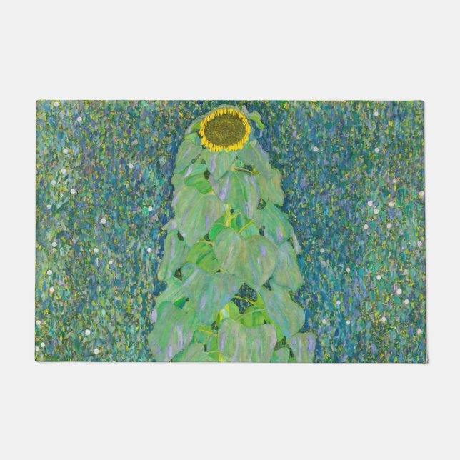 Tapete Gustav Klimt - O Girassol (Frente)
