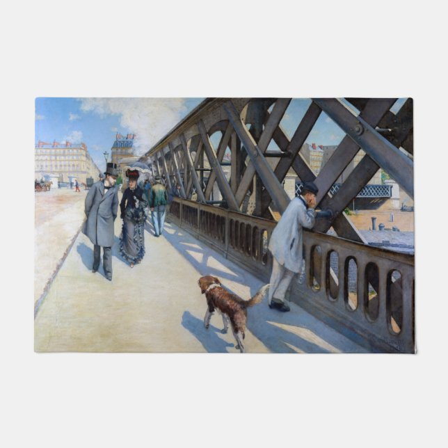 Tapete Gustave Caillebotte - Le Pont de l'Europe (Frente)