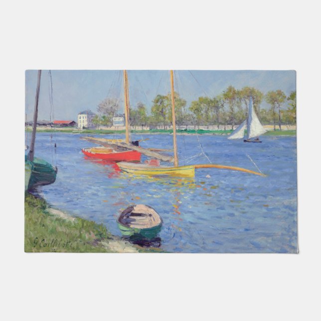 Tapete Gustave Caillebotte - O Sena na Argentina (Frente)