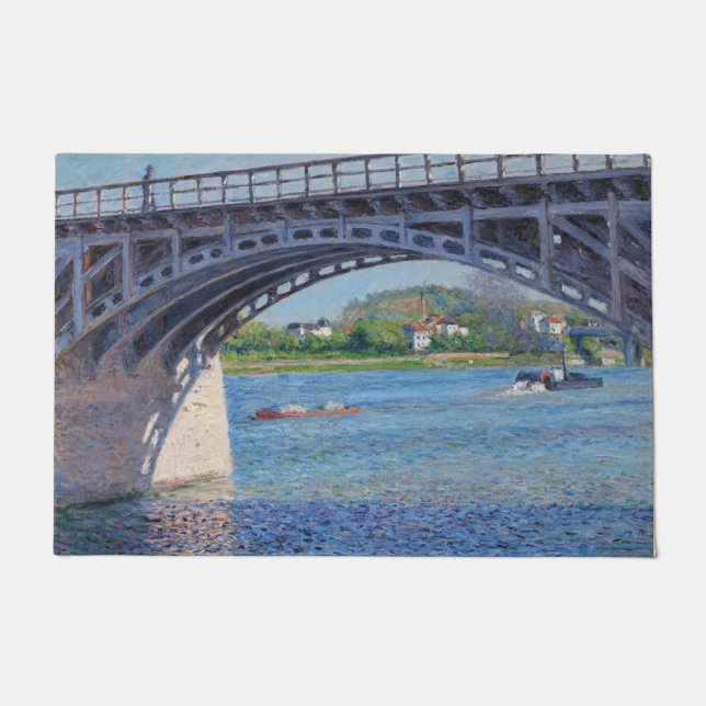 Tapete Gustave Caillebotte - Ponte em Argenteuil & Seine (Frente)