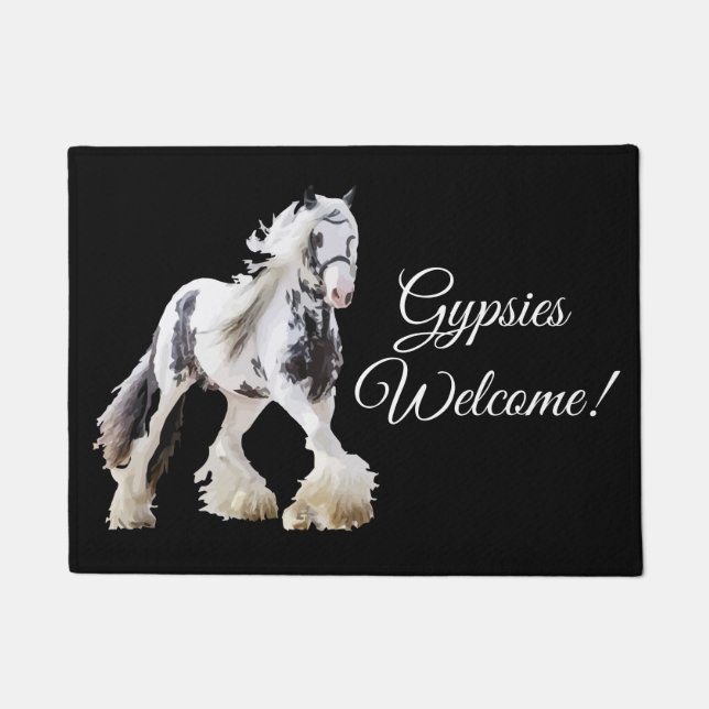 Tapete Gypsy Mare Stallion Draft Horse (Frente)