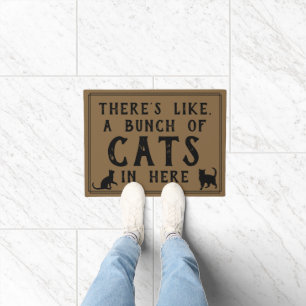 Tapete Há como, muitos gatos em aqui   Felines engraçad