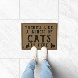 Tapete Há muitos gatos aqui | Gato Engraçado