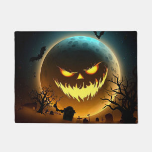 Tapete Halloween/abóbora/lua/queda