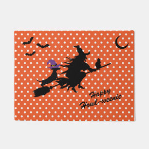 Tapete Halloween Dachshund Silhouette Doormat
