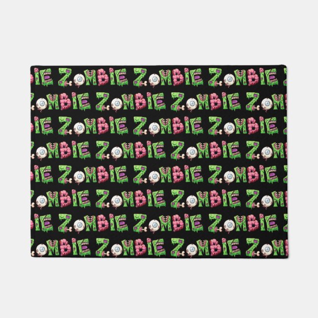 Tapete Halloween Door Mat-Zombie (Frente)