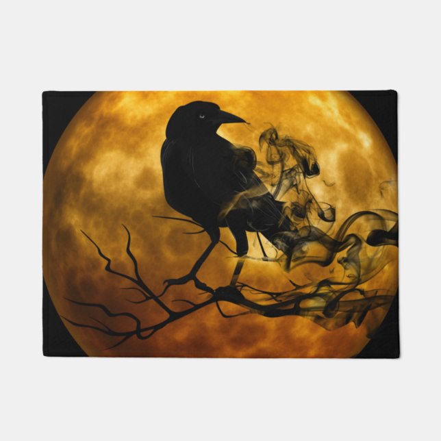 Tapete Halloween Doormat-Raven (Frente)