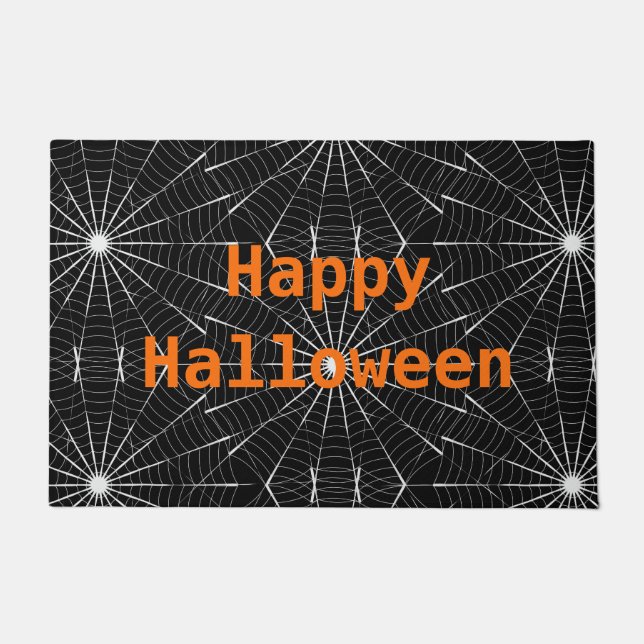 Tapete Halloween Doormat-Spider Webs (Frente)