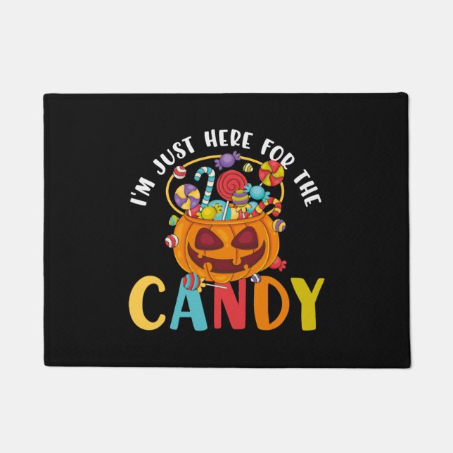 Tapete Halloween, estou aqui para o doce (Frente)