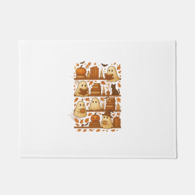 Tapete Halloween Ghost Leading Books Lover (Frente)