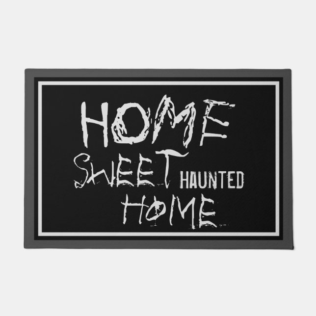 Tapete Halloween Home Sweet Hunted Home Creepy (Frente)
