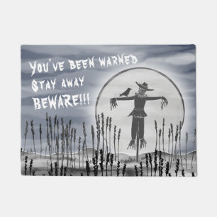 Tapete Halloween Horror, Assustador do Espantalho Doormat