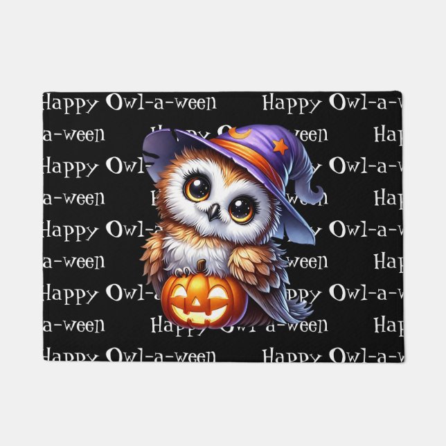 Tapete Halloween Owl (Frente)